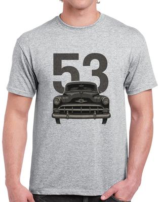 1953 Chevy Bawełniany T-shirt 100% Męskie Damskie Koszulki Top
