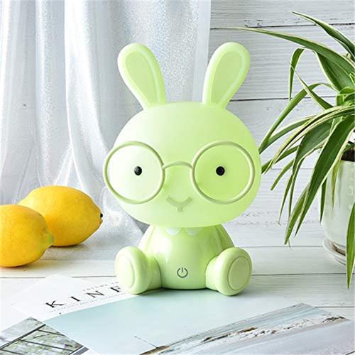 Cartoon panda LED Night light bear Rabbit Dog Table Desk Lamp Kids Baby Sleep Lamp For Bedroom bedside indoor Decoration Lamp