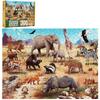 Wooden Jigsaw Puzzles for Kids Early Learning Educational Dinosaur Animal Toy