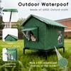 Waterproof Outdoor Stray Cat's House Support Cats Bed Tent Portable Cold Resistant Feral Pets Houses Winter Warm Cat Accessories