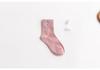 Chaussettes Mi-Mollet pour Femmes - Style Coréen et Japonais, Broderie Mignonne, Résistantes aux Odeurs, Couleur Unie, Parfaites pour le Printemps, l'Automne et l'Hiver.