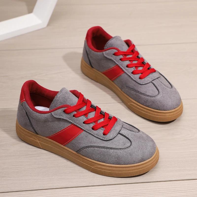 Fashion Women Designer Comfortable Classic Retro Shoes Women Spring Autumn Casual Fashion Versatile Lace Up Flat Shoes Zapatos De Mujer