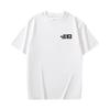 Retro Short Sleeved T-shirt for Men's Summer Fashion Brand Pure Cotton T-shirt with Fashionable Pattern