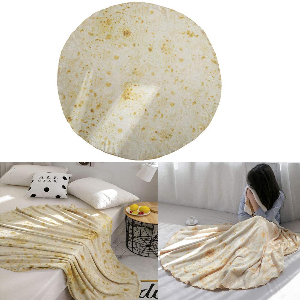 Pizza-Decken Neuheitengeschenke, Süße Lebensmittel Dekorativer Überwurf Für Erwachsene Und Kinder, Kuschelige Und Flauschige Überwurfdecken Für Feiertage S164 90x90cm
