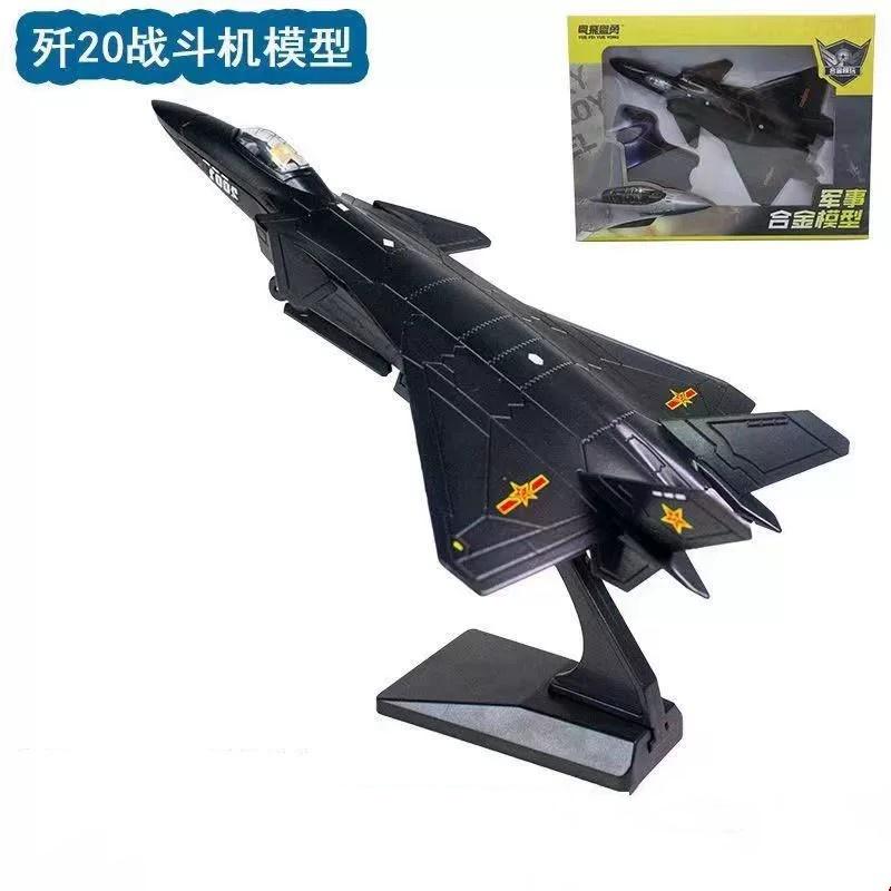 Toys Airplane J10/J15/J20/J35A Diecast Metal Alloy Scale Aircraft Collection Fighter Collection Toys Plane Display