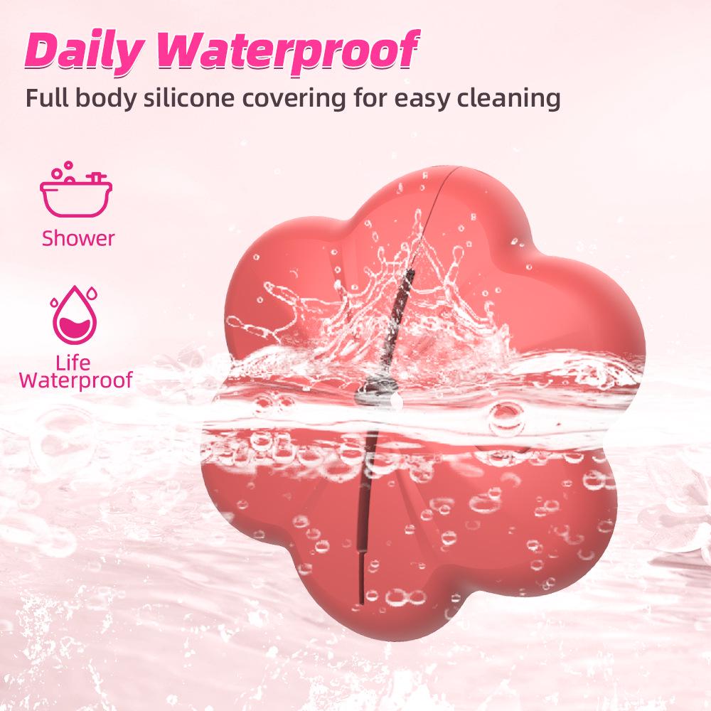 Mannomisi Silicone Vibrating Nipple Clamps & Sucking Breast Massager
