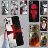 Knights Templar Phone Case For Samsung Galaxy S25 S20 S21 S22 S23 S24 Ultra S9 S10 Plus S25 FE Cover Shell