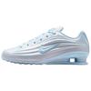 Nike Shox Z Vestibilità Comoda Traspiranti Scarpe Casual Sneakers da Donna Blu Bianco IR1222-001