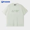 FUSION Men's 2026 Summer Cotton Knit Short Sleeve T-Shirt