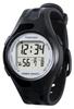 Yamasa Watch Pedometer DEMPA MANPO Black X Silver TM-460BS