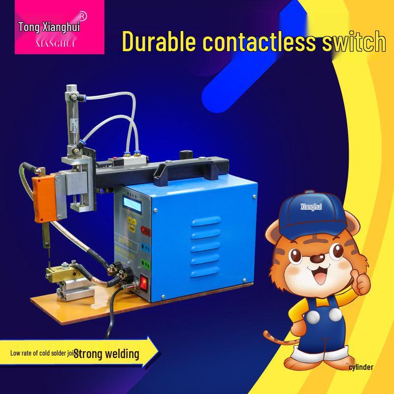 Compact Pneumatic Foot-Operated Resistance Spot Welder for Small Hardware