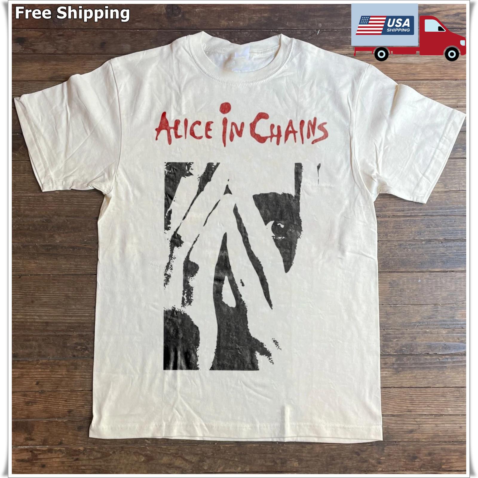 Alice in Chains Band, Alice in Chains Graphic Cotton Unisex T-shirt Size S-5XL L