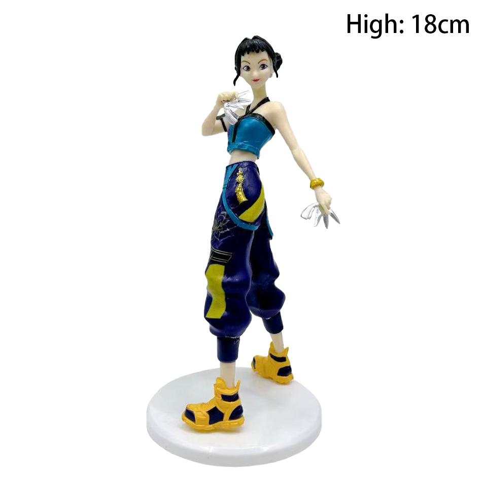 K-pop Girls Anime Figure Toys PVC Movable Joints Action Figure Rumi Mira Zoey Model Dolls Kids Birthday Decoration Toy Gift
