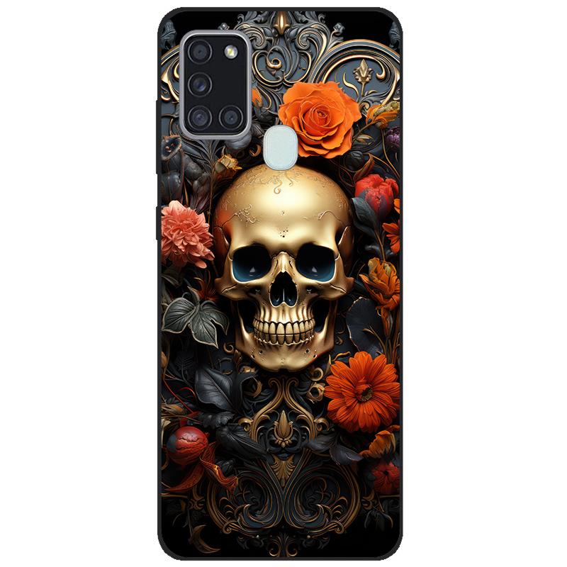 For Samsung A21s SM-A217F/DSN Back Cover tpu Soft Silicone Phone Case For Samsung Galaxy A21s Case Mobile Phone black coque new