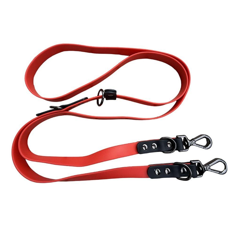 2.2M Dog Leash PVC Webbing Pet Traction Rope Wear-resistant Pet Double-ended Leash  Pet Training