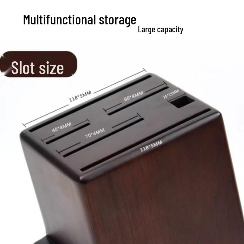 Moderner hölzerner Küchenmesserhalter