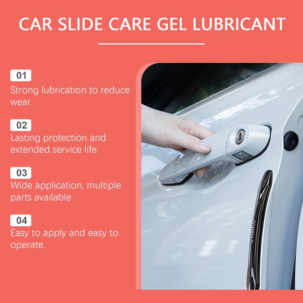 Car Maintenance Lubricating Gel Hinge Slide Sunroof Track Lubrication Maintenance Anti-stuck Abnormal Noise