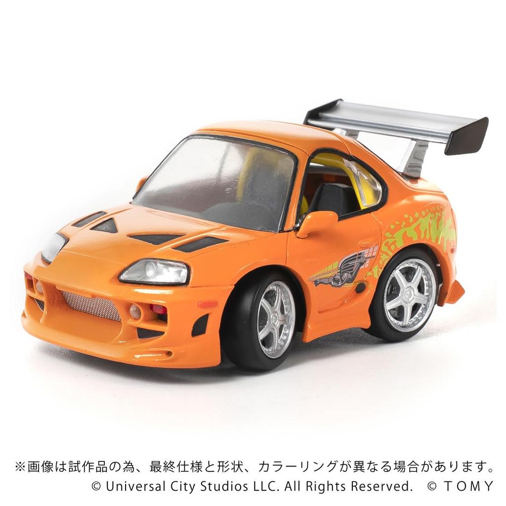 Takara Tomy Q VILLAGE Fast Furious Toyota Supra JZA80 T-SPARK QV-03 &