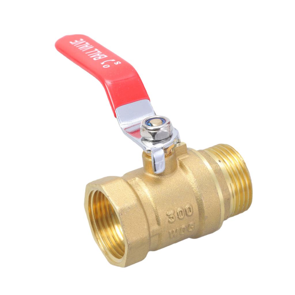 Brass Ball Valve 1inch Male Female Thread Connector Water Shut Close Valve Water Pipe Fitting Quick Connector Ball Valve