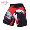 Men's Digital Print Fight Training Shorts for Gym, Jiu-Jitsu, and Sanda