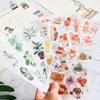 Handmade Fresh Style Stickers: 3 Sheets for DIY Albums & Journals