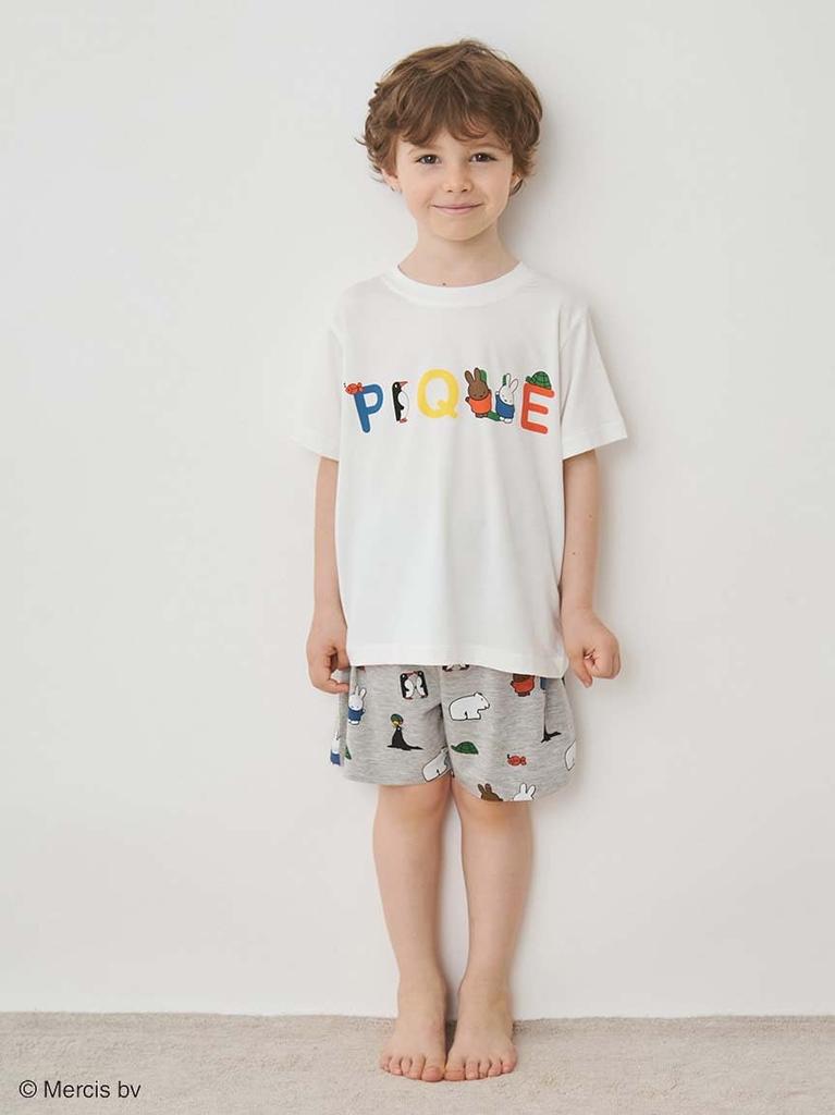 Gelato Pique DickBruna Print Shorts Kids' Cool-Touch All-Over (PKCP254414GRY120)