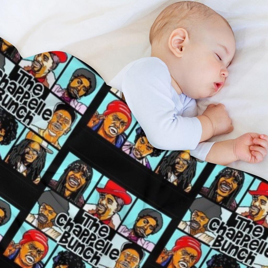 THE CHAPPELLE BUNCH COMEDY CENTRAL Throw Blanket For Baby Custom Blankets For Baby Beach Blankets