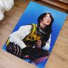 1pc Singer Billie Eilish1 Print Area Rug - Soft, Washable Non-Slip Indoor Mat for Office Chairs, Living Room, Home Office Decorative Rug