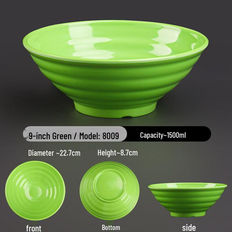Di Ruien A5 Melamine Noodle & Soup Bowls