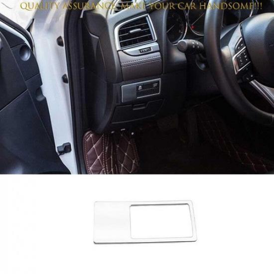 For Mazda 6 Atenza 20116-2017 Matte Silver Driver s Side Dash Control Cover Trim