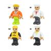 Tutti i Tipi di Personaggi Bambolotti Uomini Piccoli Accessori Ferrovia in Legno Famiglia Lavoratore Polizia Medico Figure Adatto Per Biro Giocattoli in Legno