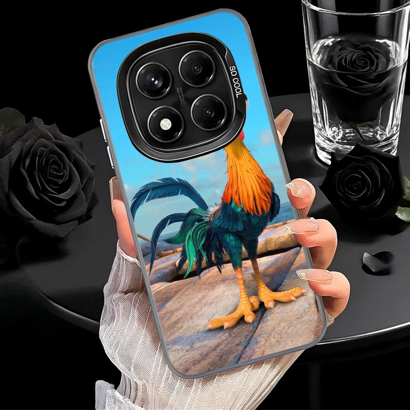 Chicken Hen Rooster Shockproof Phone Case for Xiaomi Redmi Note 15 14 13 12 Pro Plus 11 11S 11T 5G Cover Anti Fall Fundas