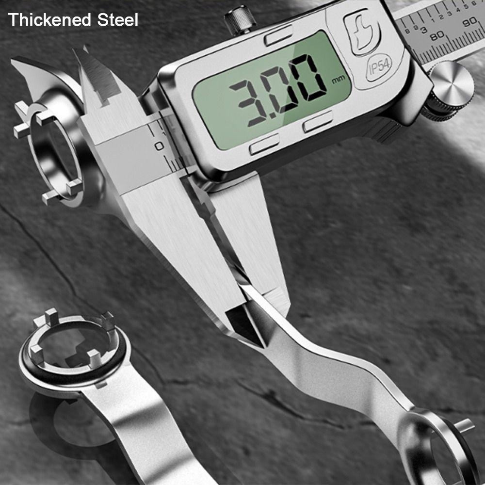 Stable Clamping 4 Claw Double-head Wrench High Strength Angle Grinder Attachments  Polishing Disc