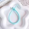 22cm Candy-Colored Stars Silicone Rope Data Line Binding Tape DIY Jewelry Key Chain Accessories Dress Tags Rope