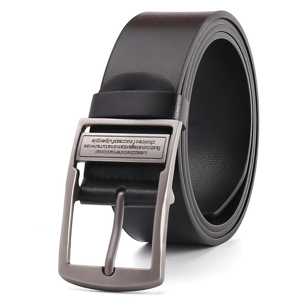 Luxus Leder Herren Dornschließe Gürtel - High-End Accessoires.