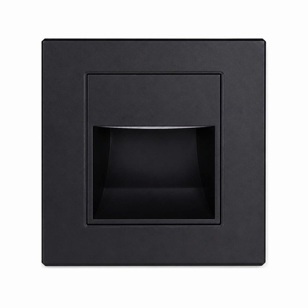 3 Pcs 3000K Warm White Stair Lights Embedded Stair Step Lamps LED Step Lights Patio
