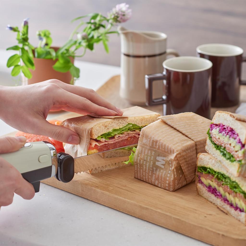 [Toffy] K-EK1 Elektrický multifunkční nůž světle modrý – Nůž