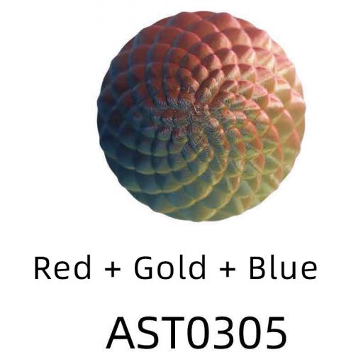 Tri-Colors Silk PLA 3D Printer Filament, PLA Filament 1.75mm, Dimensional Accuracy +/- 0.02 Mm, 1KG, Coextrusion 3D Filament