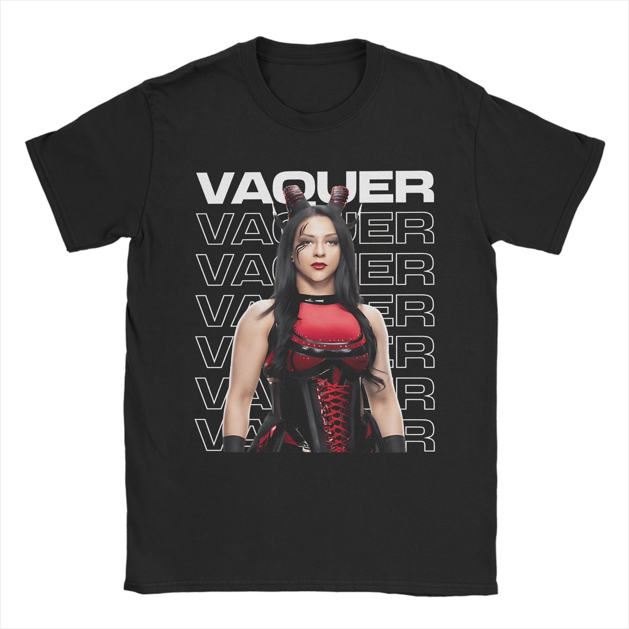 

Men Women Stephanie Vaquer Wrestler Shirt Cotton Graphic Printed Tee Shirts Clothing Outfits 4XL