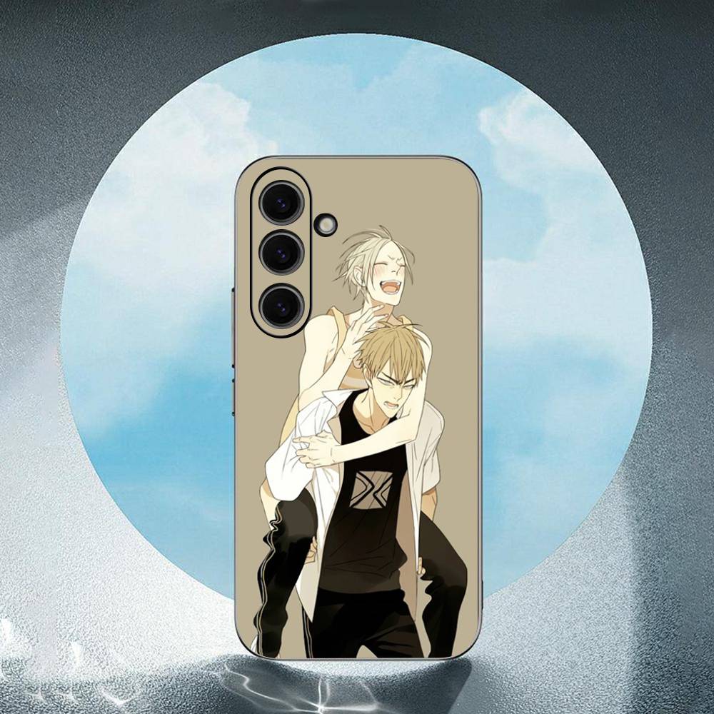 Anime 19 Days For Samsung Galaxy S25 S24 S23 Ultra S22 S21 Plus S20 Black Soft Silicone Protective Case