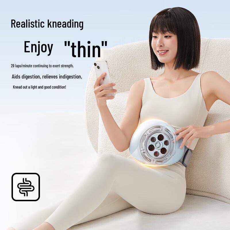MINISO 3-in-1 Abdominal Massager with Heat & Moxibustion