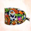 Women's Cotton Surgical Cap - Cartoon Print Nurse & Dentist Hat