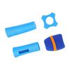 Silicone Wireless Microphone Handle Sleeve Anti Fall Mic   Cover with Windscreen Anti Slip   for KTV Home Karaoke Stagr