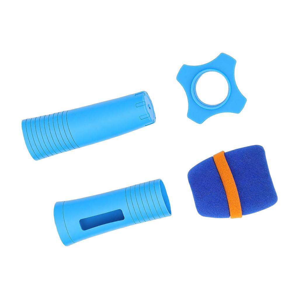 Silicone Wireless Microphone Handle Sleeve Anti Fall Mic   Cover with Windscreen Anti Slip   for KTV Home Karaoke Stagr