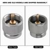 Propane Stove Tank Refill Adapter Burner Converter with Automatic Shut-off Gas