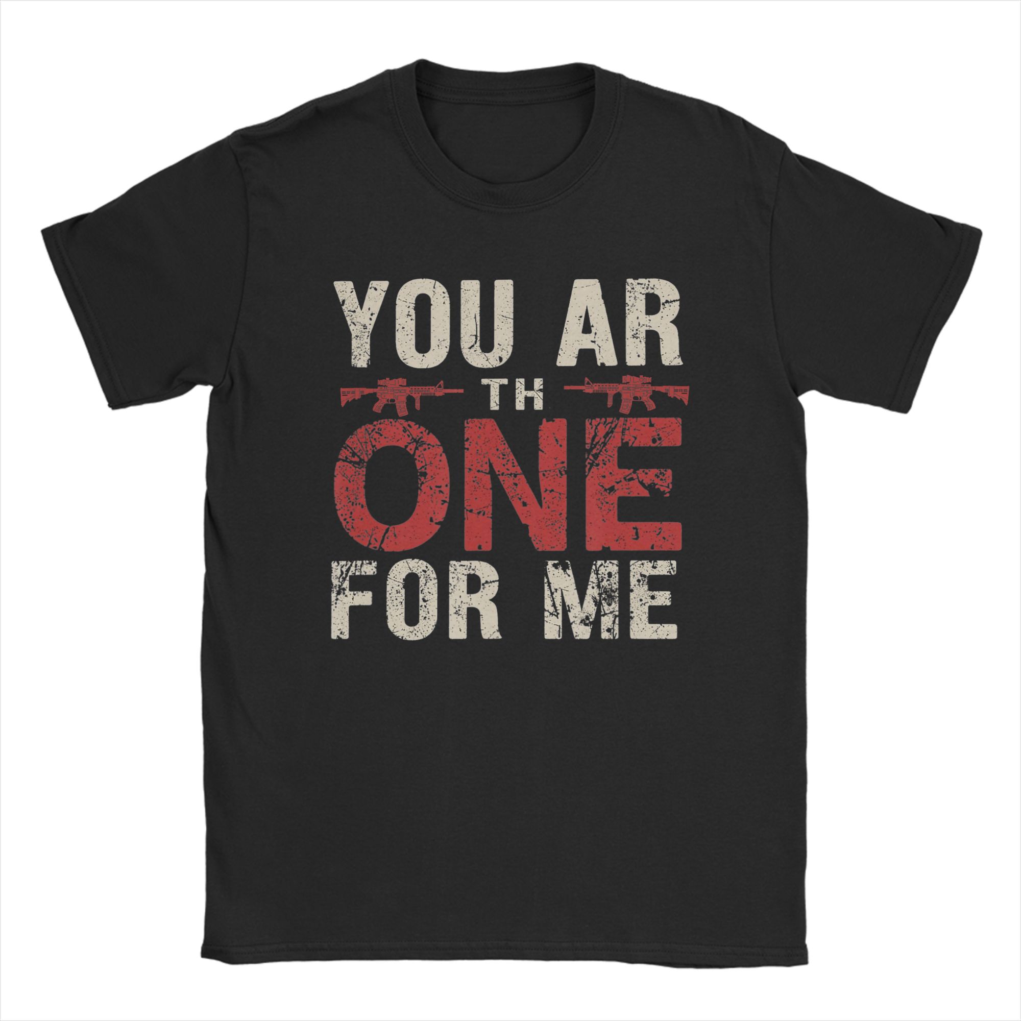 You AR The One for Me Cupid T Shirt Summer Hipster TShirts Mens 100 Cotton Breathable Clothes Short Sleeve Streetwear Tops S
