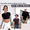 Punk Bag Chain Wallet Chain for Men Women Long Pocket Keychain with Lobster Clasps for Keys Bags