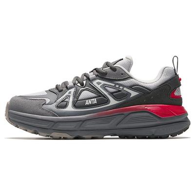 Engine Comfortable Versatile Shock Absorbing Non-Slip Wear-Resistant Low-Top Casual Shoes Men Sneaker Silver Gray 112348863-2