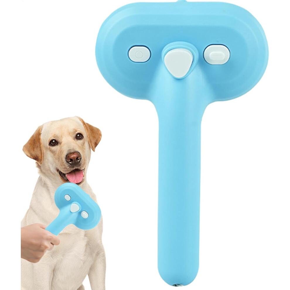 Hair Fish for Pets Cat BuiltIn Spray Hair Removal Tool For Cats Medium Blue