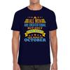 Born In October Birthday Unisex T Shirt